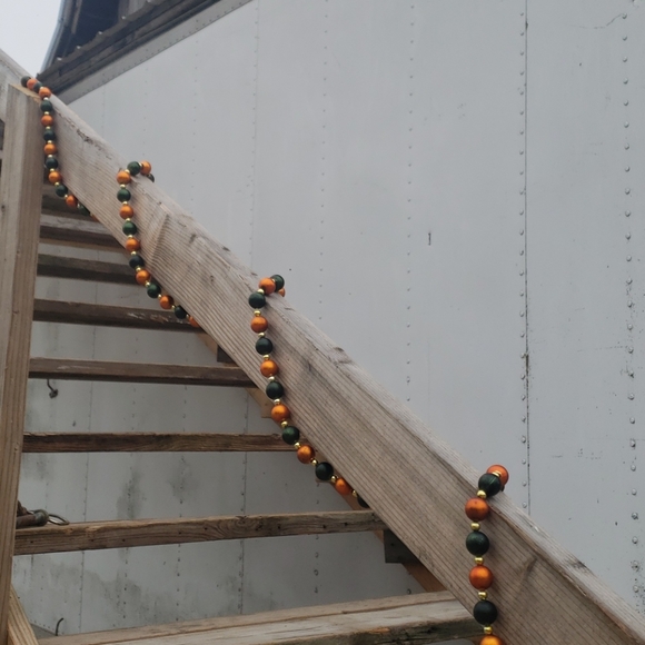 Lot of 4- K&k interiors Fall bead ornaments decor - Picture 13 of 13